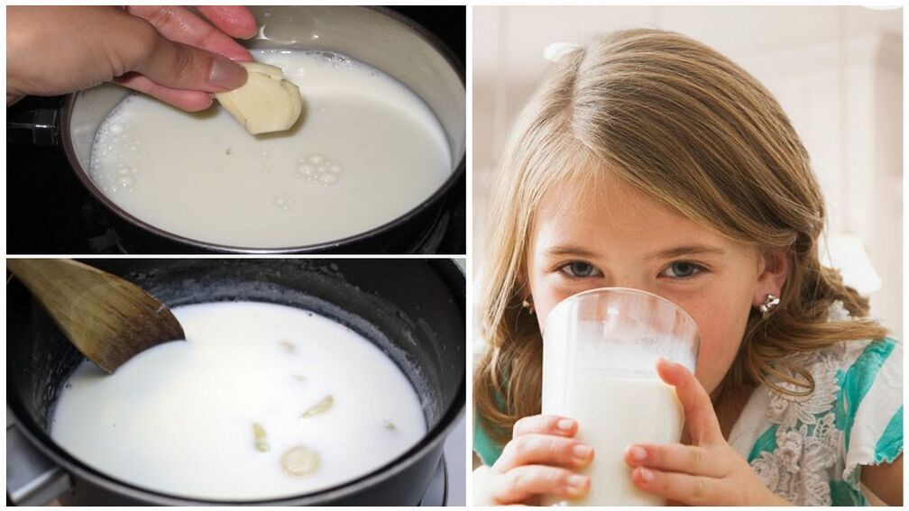 leite azedo contra parasitos