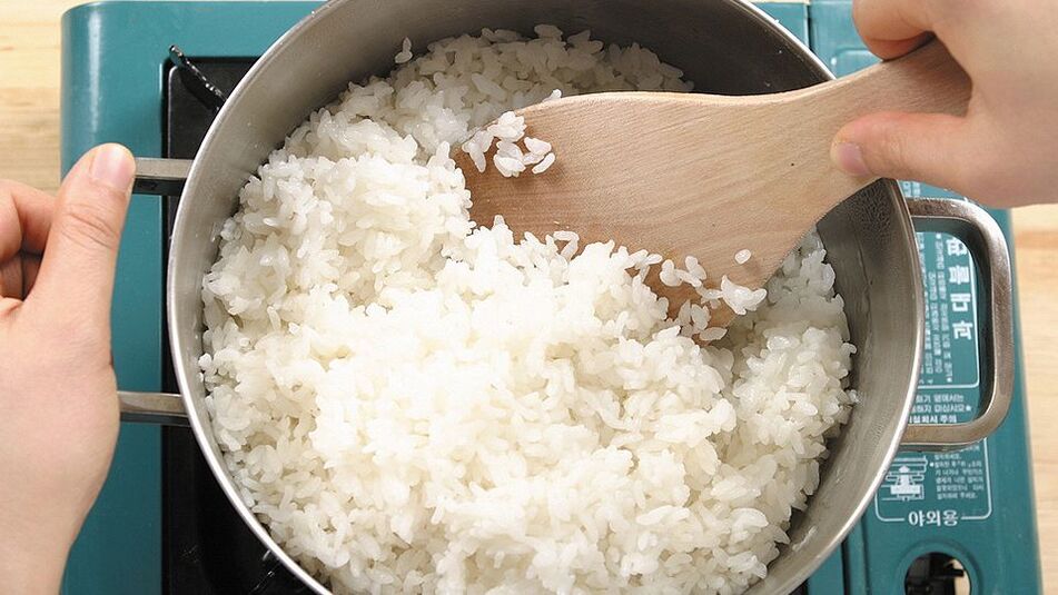 limpar o corpo de parasitos con arroz